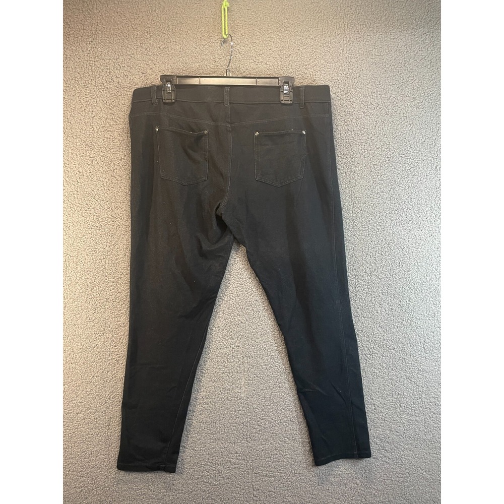 NEW YORK & COMPANY  Ankle Leggings Women's Size XL   BLACK  Casual‎ Loose